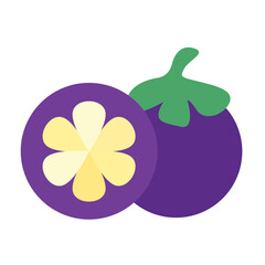 Mangosteen Fruit  Icon