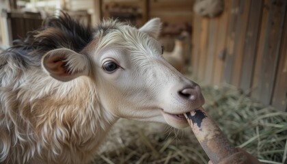 Obraz premium portrait of a goat