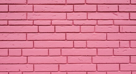 Obraz premium Blush Brickwork AI Generated