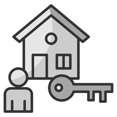 Tenant Icon Element For Design