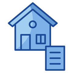 Property Listing Icon Element For Design
