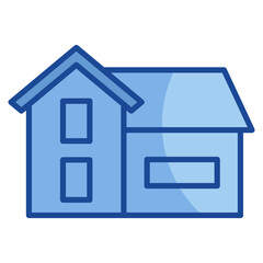 Villa Icon Element For Design