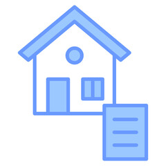 Property Listing Icon Element For Design