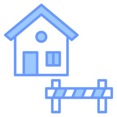 Construction Site Icon Element For Design