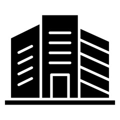 Office Building Icon Element For Design