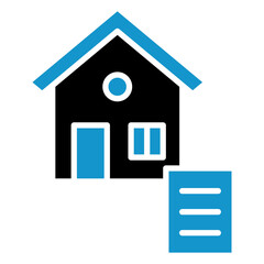 Property Listing Icon Element For Design