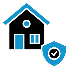 Insurance Icon Element For Design