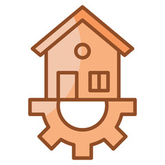 Renovation Icon Element For Design