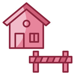 Construction Site Icon Element For Design
