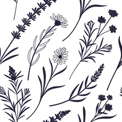 seamless floral background