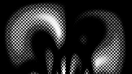 Halftone texture background