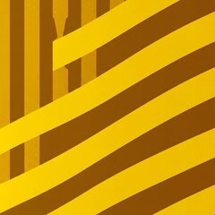 Golden Streamlines AI Generated