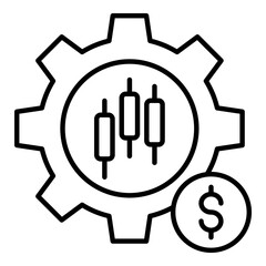 Trading Strategy Icon