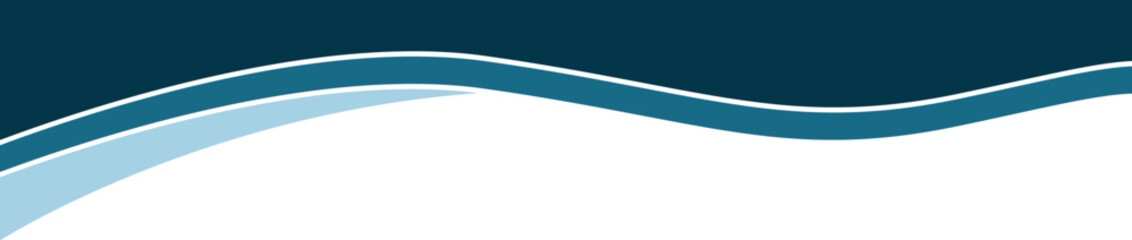 Abstract Wave Business Header Element