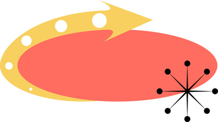 Atomic Mid Century Modern Element Set