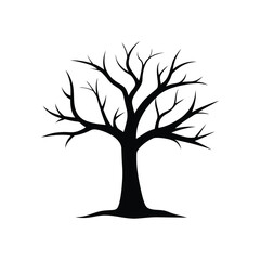 tree silhouette vector