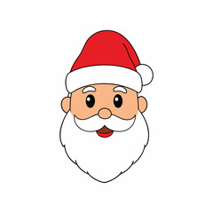 santa claus with blank sign