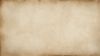 Old vintage paper sheets with ripped edges. 