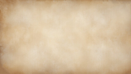 Background of brown kraft paper or cardboard texture. Vintage ancient worn paper texture, old paper or parchment background 