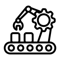 industrial Line Icon