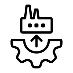 industry Line Icon