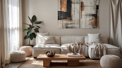 Obraz premium modern living room