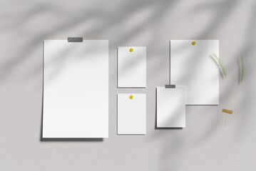 Moodboard Blank Mockup