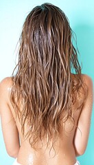 Wet Hair Back view