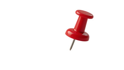 push pin isolated on white