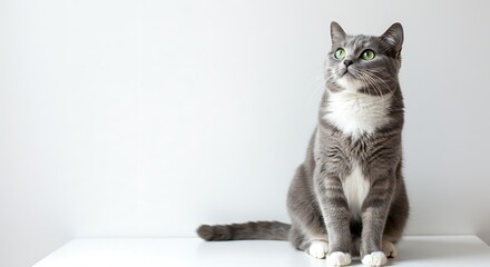 Grey Eyes, Silent Question AI Generated