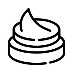 moisturizer line icon