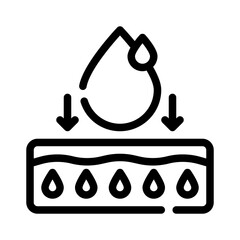 hydration line icon