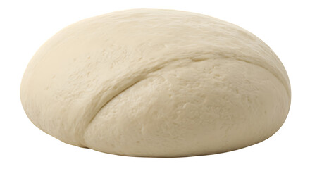 A single ball of smooth and pale dough isolated on a black background png, jpeg, jpg, transparent background, white background. isolated on transparent background