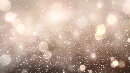 Elegant Wedding Bokeh Background with Soft Champagne Hues