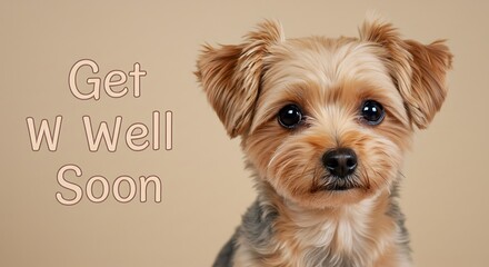 Gentle Eyes Sweet Recovery Awaiting Your Return Home Hoping For Speedy Healing Wishing You Wellness Little Paws Big Love AI Generated