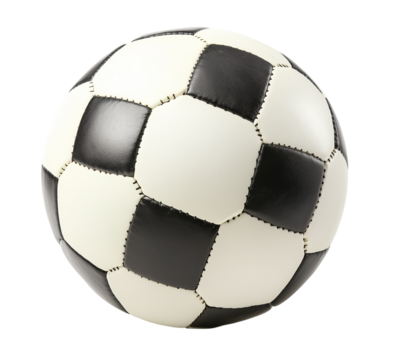 Soccer ball football isolated on white background png transparent clipart.