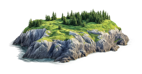 Newfoundland for Large Dog Breed and Pet Display - Isolated on White Background