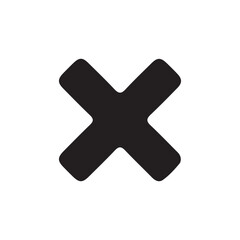 3d cross mark
