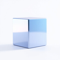 white box on white background