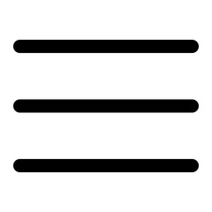 menu bar line icon