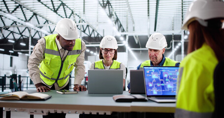 Senior Manager Oversees Diverse Group Working