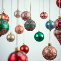 Obraz premium christmas tree decorations