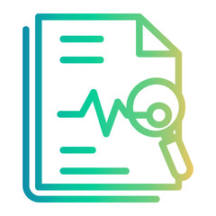 predictive Line Gradient Icon