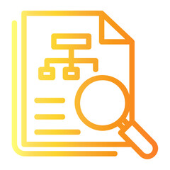 predictive Line Gradient Icon