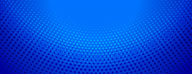 vintage art abstract comic expression blue wallpaper with halftone effect