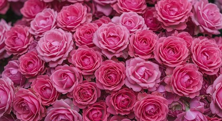 Obraz premium Pink Petals' Whisper AI Generated