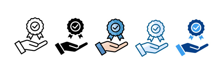 Service Icon Set Multiple Style Collection