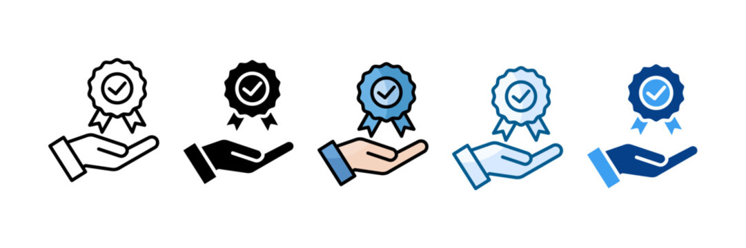 Service Icon Set Multiple Style Collection