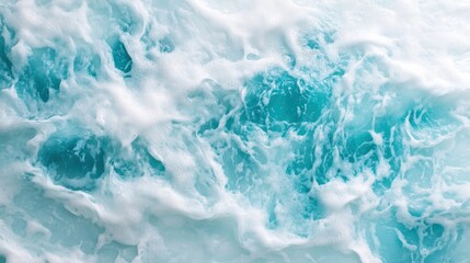 Obraz premium Azure ocean waves