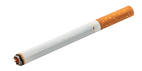 cigarette on white background